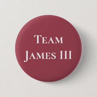 Macaron Rond 5 Cm James III, Roi des Écossais