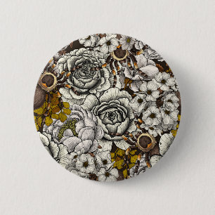 Macaron Rond 5 Cm Jardin Tarantula 2