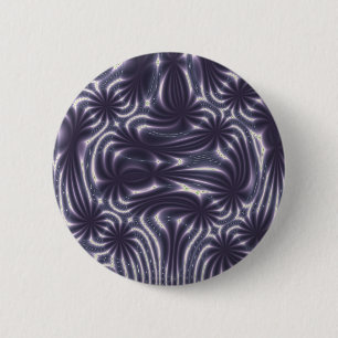 Macaron Rond 5 Cm Jardin Violet
