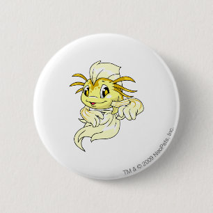 Macaron Rond 5 Cm Jaune de Koi
