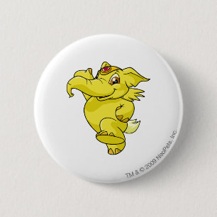 Macaron Rond 5 Cm Jaune d'Elephante