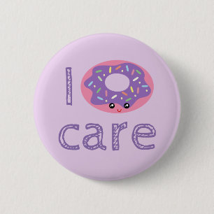 Macaron Rond 5 Cm Je beigne soins kawaii mignon drôle doughnut pun h