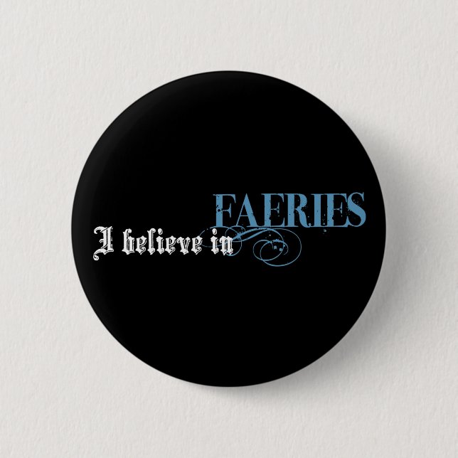 Macaron Rond 5 Cm Je crois… (Devant)