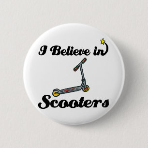 Macaron Rond 5 Cm je crois aux scooters
