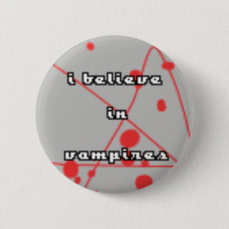Macaron Rond 5 Cm Je crois en vampires