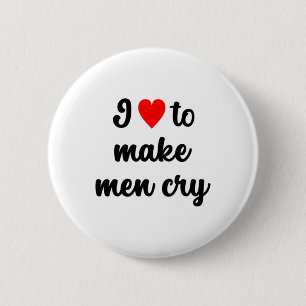 Macaron Rond 5 Cm Je ♥︎ Faire Des Hommes Pleurer Sticker