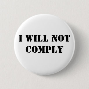 Macaron Rond 5 Cm Je ne me conformerai pas