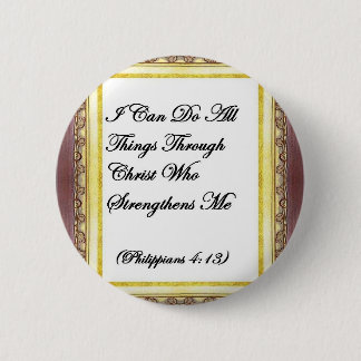 Macaron Rond 5 Cm Je peux faire tout des choses par le bouton du