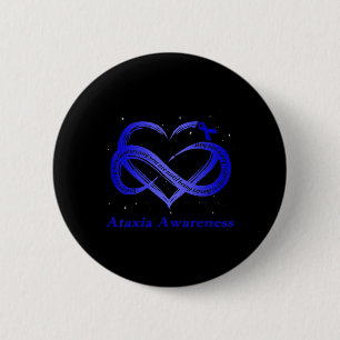 Macaron Rond 5 Cm Je Porte Du Bleu Pour Le T-Shirt Guerrier De Sensi