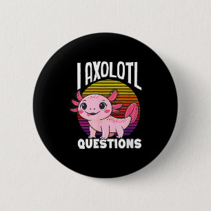 Macaron Rond 5 Cm Je pose des questions sur l'axolotl salamandre mex