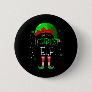 Macaron Rond 5 Cm Je suis la famille des elfes la plus forte qui cor