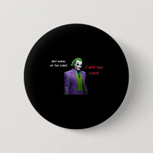 Macaron Rond 5 Cm Je Suis Le Malin De Courbe Halloween Anti Hero Aes