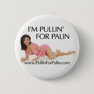 Macaron Rond 5 Cm Je suis Pullin pour le bouton de Palin