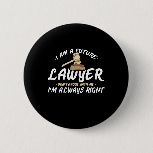 Macaron Rond 5 Cm Je suis un futur avocat