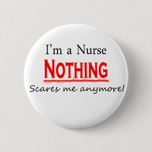 Macaron Rond 5 Cm Je suis une INFIRMIÈRE…