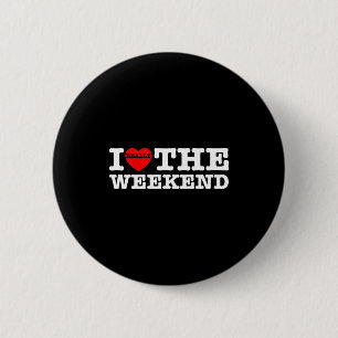 Macaron Rond 5 Cm Je T'aime Weekend Drôle Cadeaux De Couple De Campi