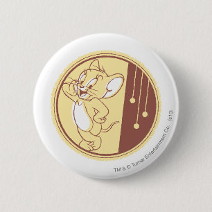 Macaron Rond 5 Cm Jerry en cercle