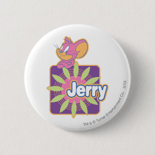 Macaron Rond 5 Cm Jerry Neon Mouse