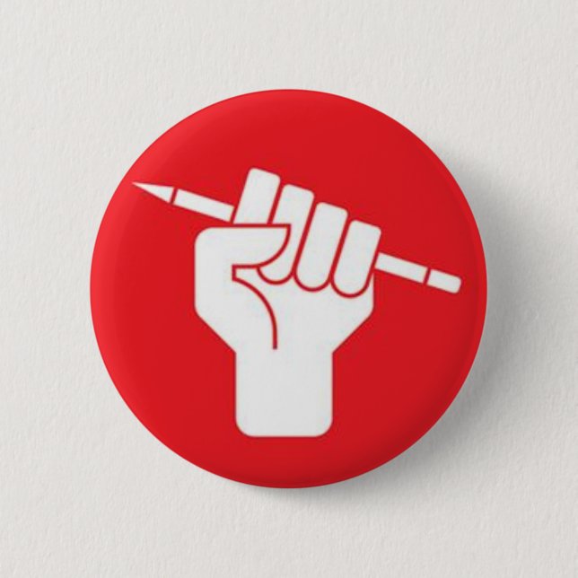 Macaron Rond 5 Cm #JeSuisCharlie PARIS de Je Suis Charlie (Devant)