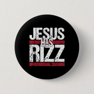 Macaron Rond 5 Cm Jésus A Rizz Simple Foi Chrétienne Croyant Dieu
