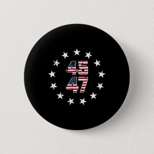 Macaron Rond 5 Cm Jésus Est Mon Sauveur Trump Est Mon Président Amér