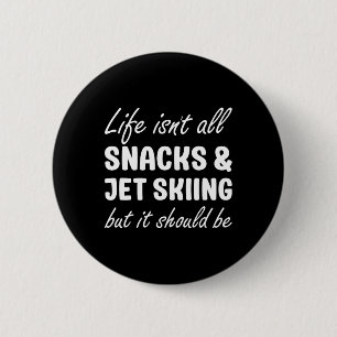 Macaron Rond 5 Cm Jet Ski Pour Femmes Ou Hommes Jet Ski Lover Pour J