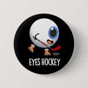 Macaron Rond 5 Cm Jeu de Hockey sur glace amusant Jeu de Hockey sur 