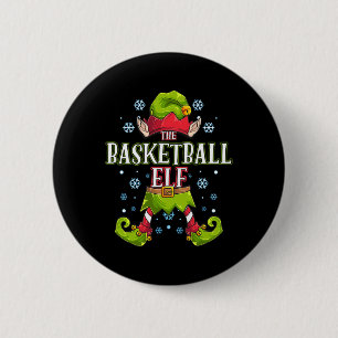 Macaron Rond 5 Cm Jeu de Noël du groupe de jumelage des elfes de bas