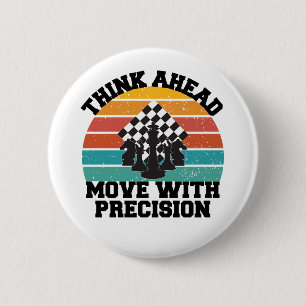 Macaron Rond 5 Cm Jeu d'échecs Jeu d'esprit de précision