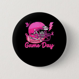 Macaron Rond 5 Cm Jeu Leopard Jour Pink American Footbyll Tacker Bre