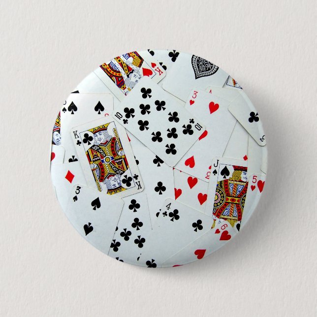 Macaron Rond 5 Cm Jeux de carte de jeu (Devant)