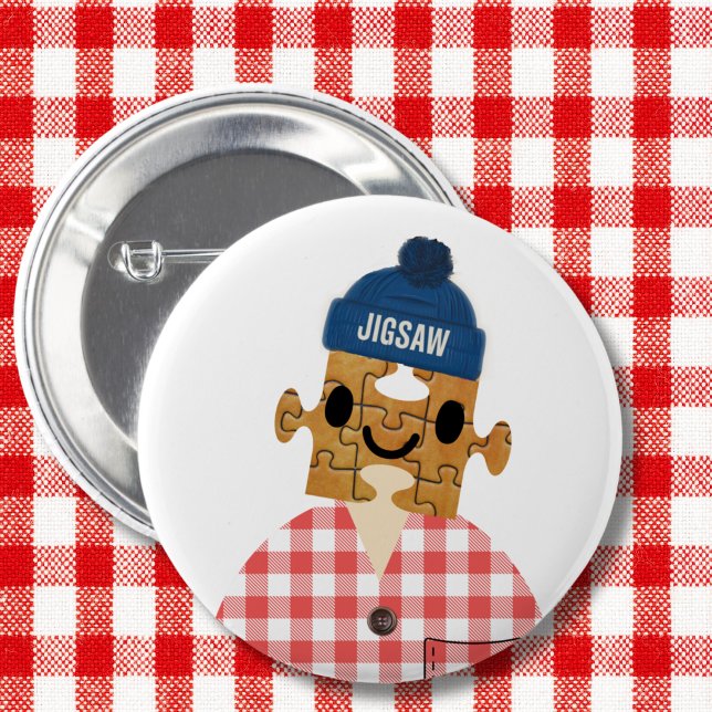 Macaron Rond 5 Cm Jigsaw Puzzle personne jeux tête (Créateur téléchargé)