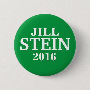 Macaron Rond 5 Cm Jill STEIN POUR le PRÉSIDENT 2016
