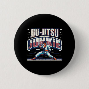 Macaron Rond 5 Cm Jiu-Jitsu I Jiu-Jitsu brésilien