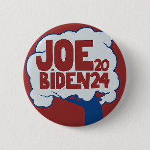 Macaron Rond 5 Cm Joe Biden 2024 Election USA vote pour Joe 2024
