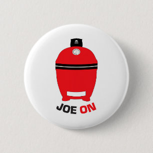 Macaron Rond 5 Cm Joe Sur Red Bbq Grilling Faible Et Lent Kamado Cha