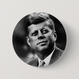 Macaron Rond 5 Cm John F Kennedy Président
