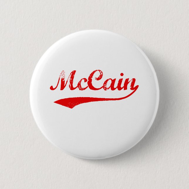 MACARON ROND 5 CM JOHN MCCAIN (Devant)