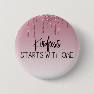 Macaron Rond 5 Cm Jolie paillettes qui coulent Inspirante