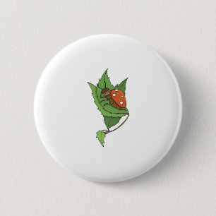 Macaron Rond 5 Cm jolie petite coccinelle endormie