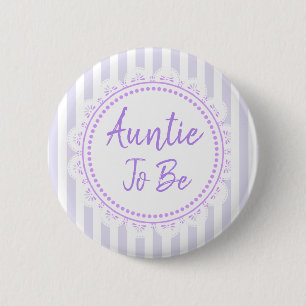 Macaron Rond 5 Cm Jolie Tante Violette Pour Être Lacey Baby shower