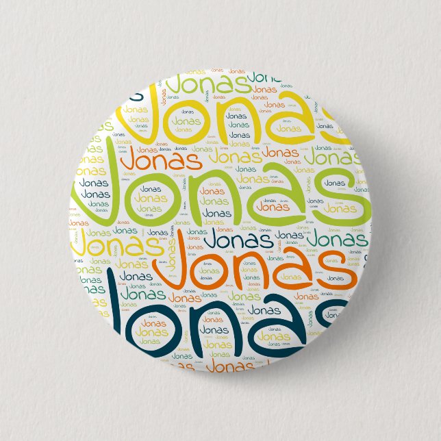 Macaron Rond 5 Cm Jonas (Devant)