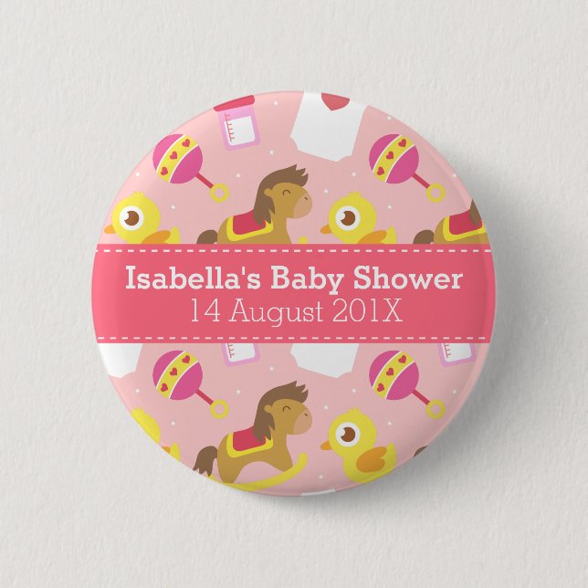Macaron Rond 5 Cm Jouets mignons de bébé, cadeau de baby shower (Devant)