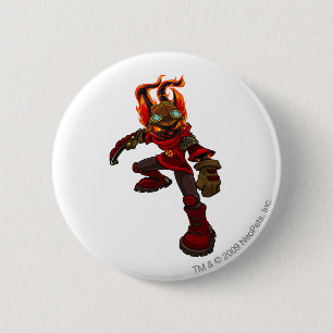 Macaron Rond 5 Cm Joueur d'Acara Moltara