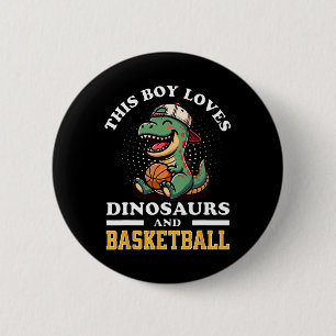 Macaron Rond 5 Cm Joueur de dinosaure Sketll T Rex Hommes Enfants Ga