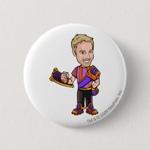 Macaron Rond 5 Cm Joueur de personnel d'Undutchable Kreludor