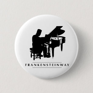 Macaron Rond 5 Cm Jouez le Frankensteinway !