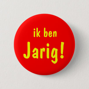 Macaron Rond 5 Cm Jour anniversaire de Button