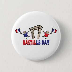 Macaron Rond 5 Cm Jour de bastille !