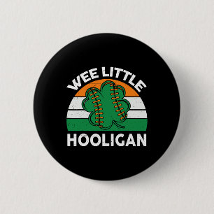Macaron Rond 5 Cm Jour de la Saint-Patrick Bysebyll Wee Little Hooli